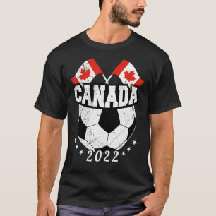 canada Soccer ball canadian Team for Men&women Foo T-Shirt