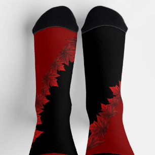 Canada Socks Canada Maple Leaf Socks Customize