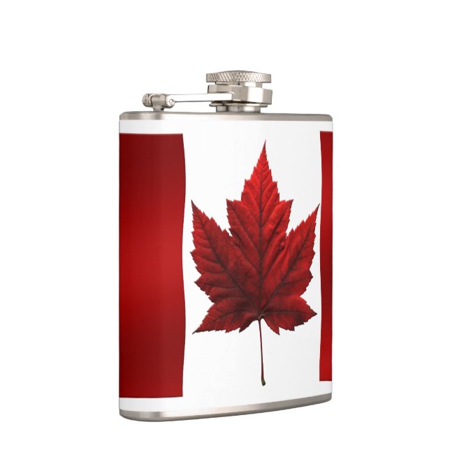 Canada Souvenir Flask Canada Flag Drink Flasks (Right)