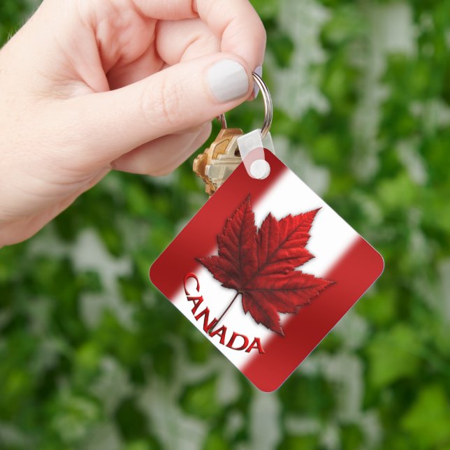 Canada Souvenir Key Chains & Canada Key Chain Gift (Hand)