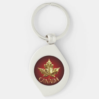 Canada Souvenir Key Chains Custom Gold Canada Gift