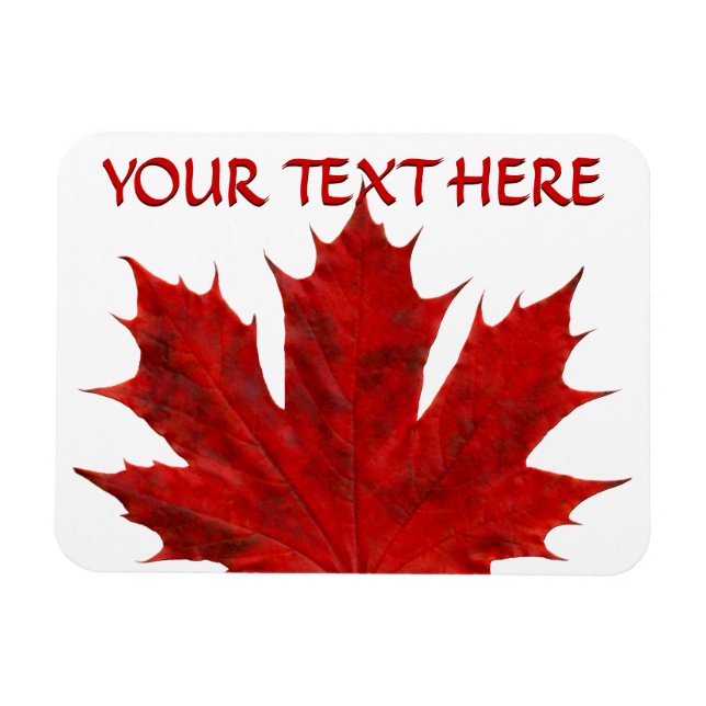 Canada Souvenir Magnet Custom Canada Magnets (Horizontal)