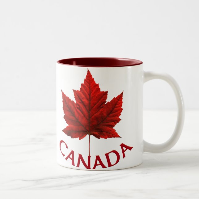 Canada Souvenir Mug Coffee Cup Maple Leaf Cup (Right)