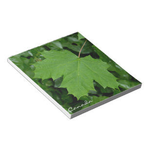 Canada Souvenir Notepad Canada Maple Leaf Gifts