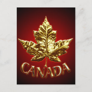 Canada Souvenir Postcards Canada Flag Art Cards
