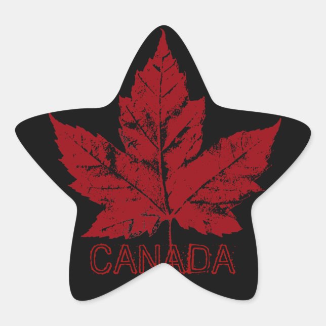 Canada Souvenir Stickers Personalised Stickers (Front)