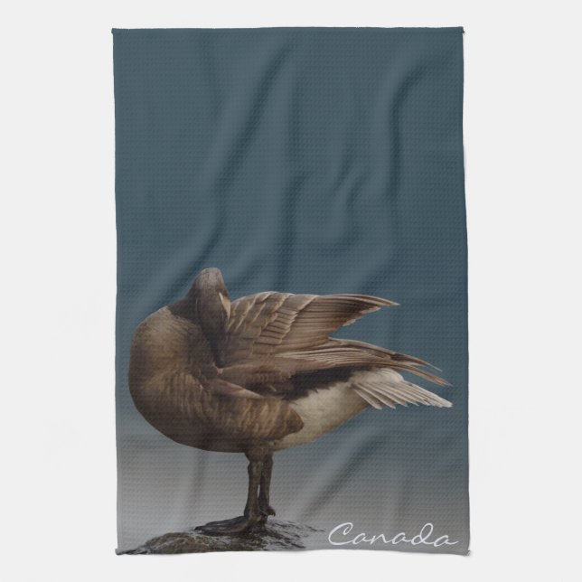 Canada Souvenir Towel Canada Goose Tea Towel Decor (Vertical)