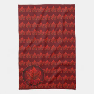 Canada Souvenir Towel Canada Maple Leaf Tea Towels