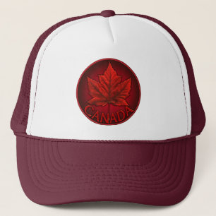 Canada Souvenir Trucker Cap Maple Leaf Canada Caps
