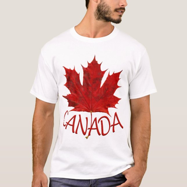 Canada Souvenir Unisex Canada T-shirts (Front)