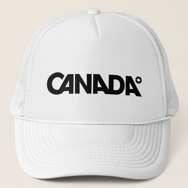 Canada Styled Trucker Hat (Front)