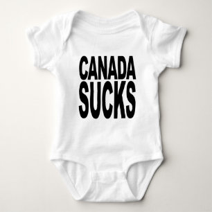 Canada Sucks Baby Bodysuit