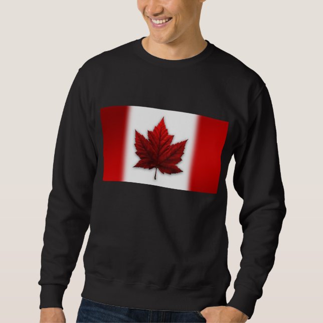 Canada Sweatshirt Canada Flag  Souvenir Sweatshirt (Front)