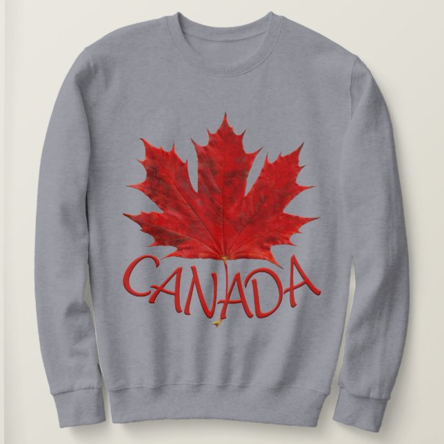 Canada Sweatshirt Women's Canada Shirts Customise (Design Front)