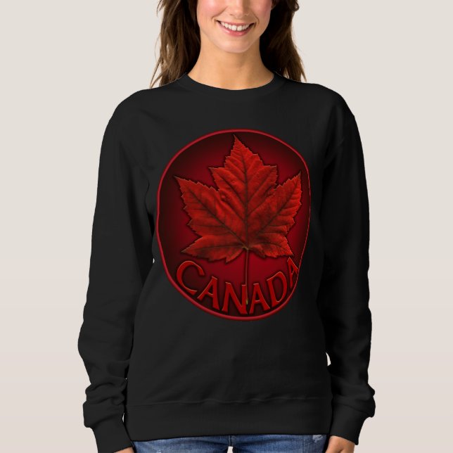 Canada Sweatshirt Women's Canada Shirts Customise (Front)