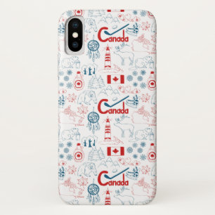 Canada   Symbols Pattern iPhone X Case