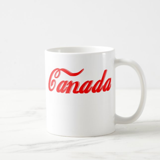 Canada t-shirt coffee mug (Right)