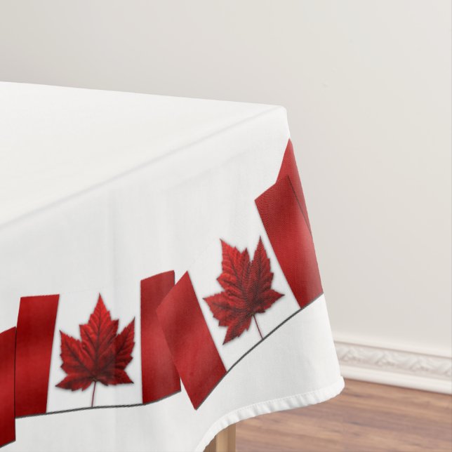 Canada Tablecloth Canada Flag Tablecloth Customise (In Situ)