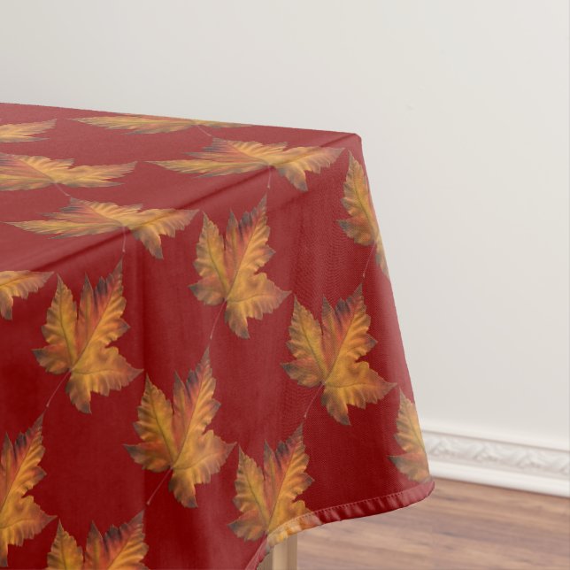 Canada Tablecloth Canada Maple Leaf Tablecloth (In Situ)