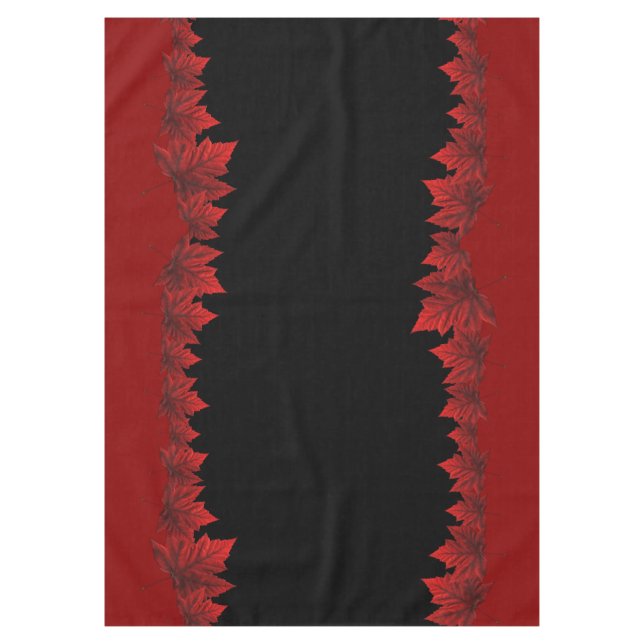 Canada Tablecloth Canada Maple Leaf Tablecloth (Front)