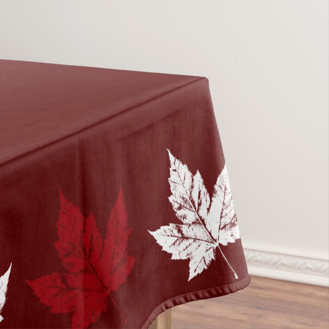 Canada Tablecloth Cool Canada Day Tablecloth (In Situ)
