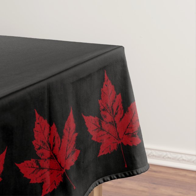 Canada Tablecloth Cool Canada Day Tablecloth (In Situ)