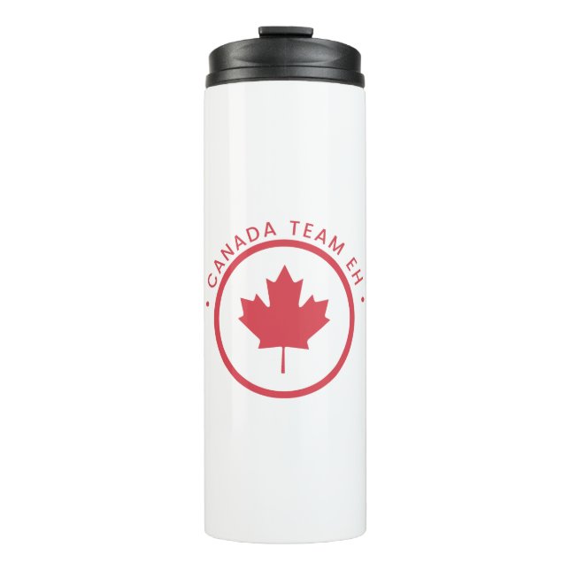 Canada Team Eh Thermal Tumbler (Front)