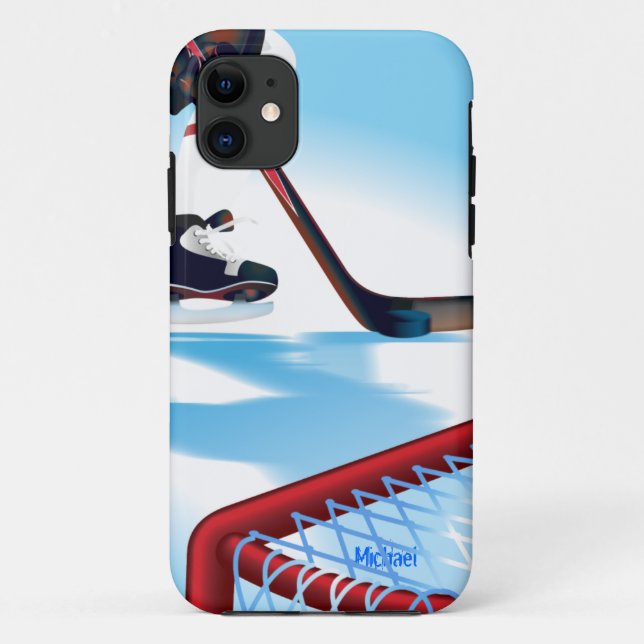 Canada Team Hockey Player Case-Mate iPhone Case (Back)