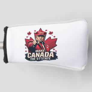 Canada the 51st State Trump Canadian  Golf Head Cover