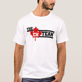Canada The EH Team Maple Leaf Happy Canada Day T-Shirt