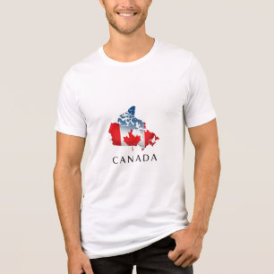 Canada: The Maple Leaf Country Tri-Blend Shirt