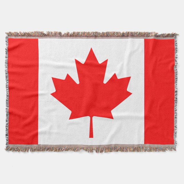 Canada Throw Blanket (Front)