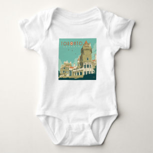 Canada   Toronto, Casa Loma Baby Bodysuit