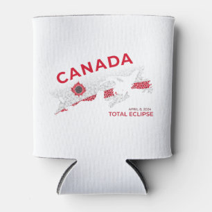 Canada Total Eclipse Foam Can Cooler