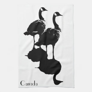 Canada Towel Personalised Canada Goose Tea Towel