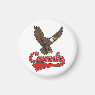 Canada Travel logo Magnet