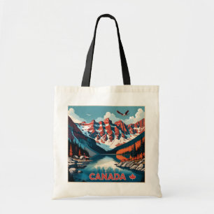 Canada Travel Poster Tote Bag