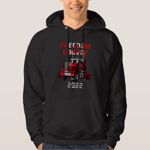 Canada Truck Freedom Convoy Canadian Trucker Rule Hoodie