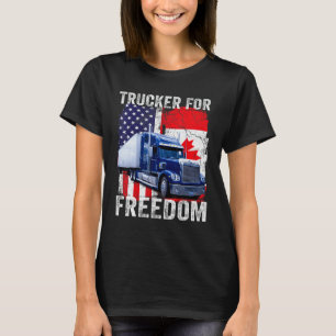 Canada Truck Freedom Convoy Canadian Trucker Rule T-Shirt
