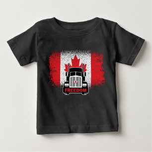 Canada Trucker Freedom Convoy 2022 Baby T-Shirt