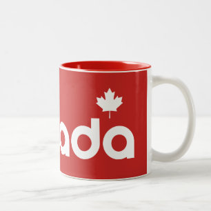 Canada Two-Tone Coffee Mug