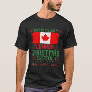 Canada Ugly Canada Flag For Canadian T-Shirt