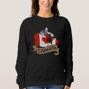 Canada USA America Hockey Canadian Maple Leaf 4 Sweatshirt