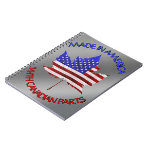 Canada USA Souvenir Notebook / Sketchpad