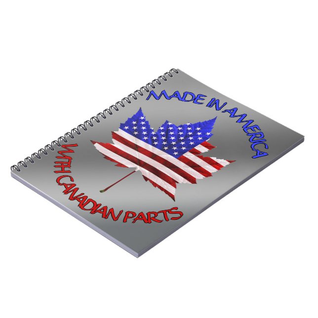 Canada USA Souvenir Notebook / Sketchpad (Left Side)