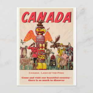 Canada Vintage Travel Postcard