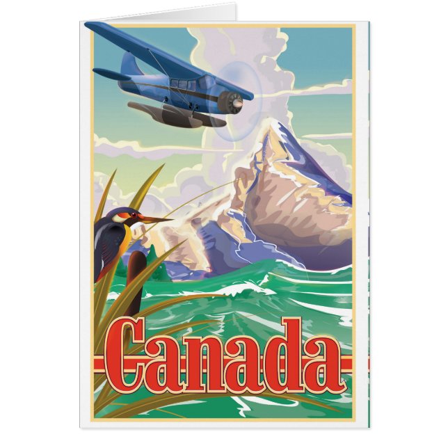 Canada Vintage Travel poster (Front)