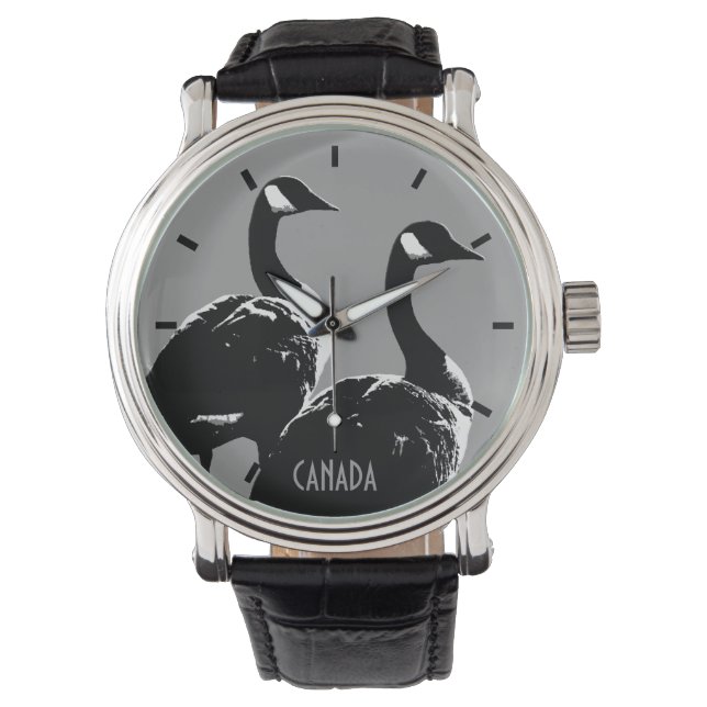 Canada Watch Canada Goose Souvenir Wrist Watches (Front)