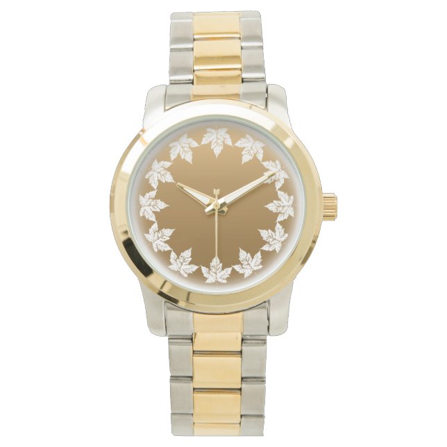 Canada Watch Cool Canada Souvenir Wrist Watch (Front)
