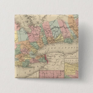 Canada West Upper 15 Cm Square Badge